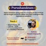 PurushaSuktam – Batch 1