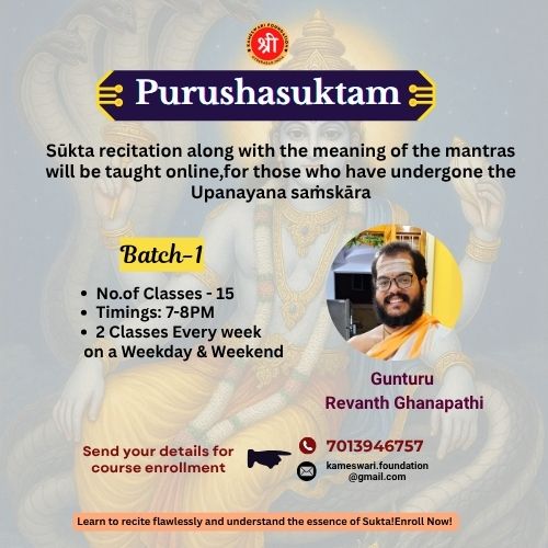 Purushasuktam-Batch 1